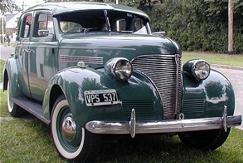 Chevrolet 1939 sed&aacute;n 