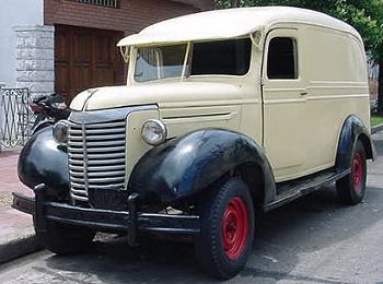 Chevrolet furg&oacute;n Delivery 1940