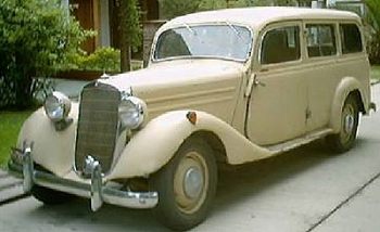 Mercedes Benz 170 SD rura 1953