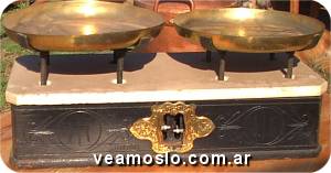balanza de dos platos