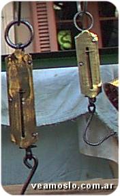 balanzas de colgar