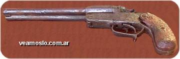 pistol&oacute;n de dos ca&ntilde;os