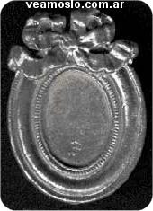 porta retrato de plata