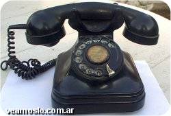 tel&eacute;fono de baquelita
