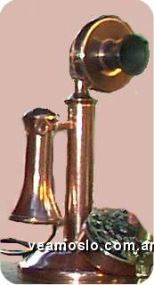 tel&eacute;fono de pi&eacute;
