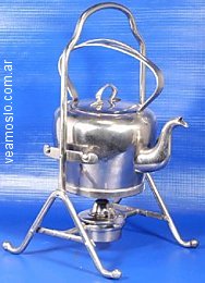 tetera con mechero