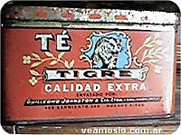 t&eacute; Tigre en lata